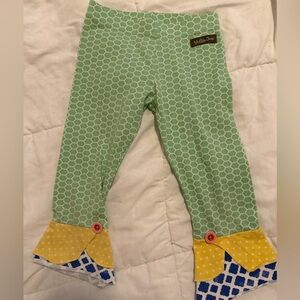 Matilda Jane Green Honeycomb Baby Leggings